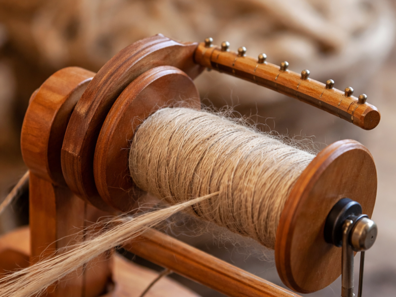 Billede af spinderokke